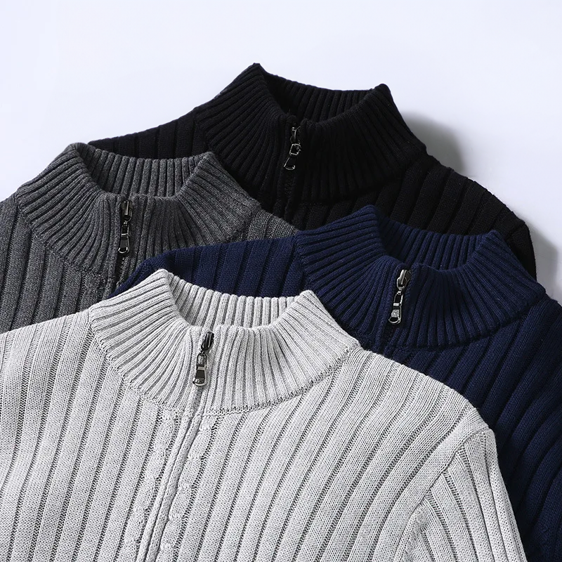 Christopher™ | Refined Zip Cardigan