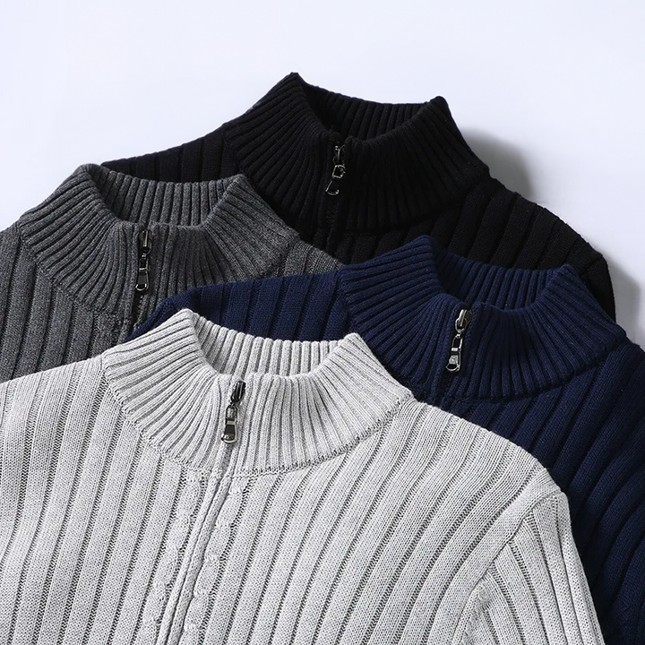 Christopher™ | Refined Zip Cardigan