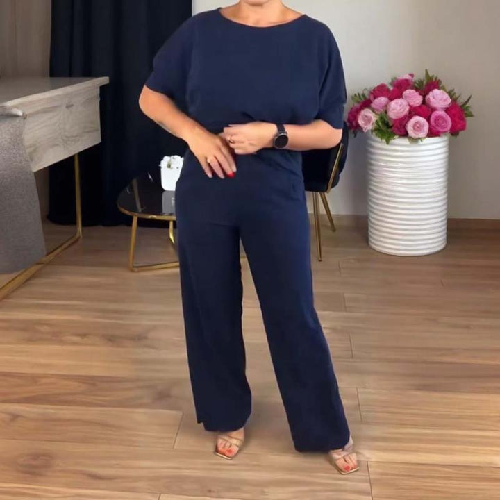 Mouna | Elegant 3-Piece Set with Long Cardigan