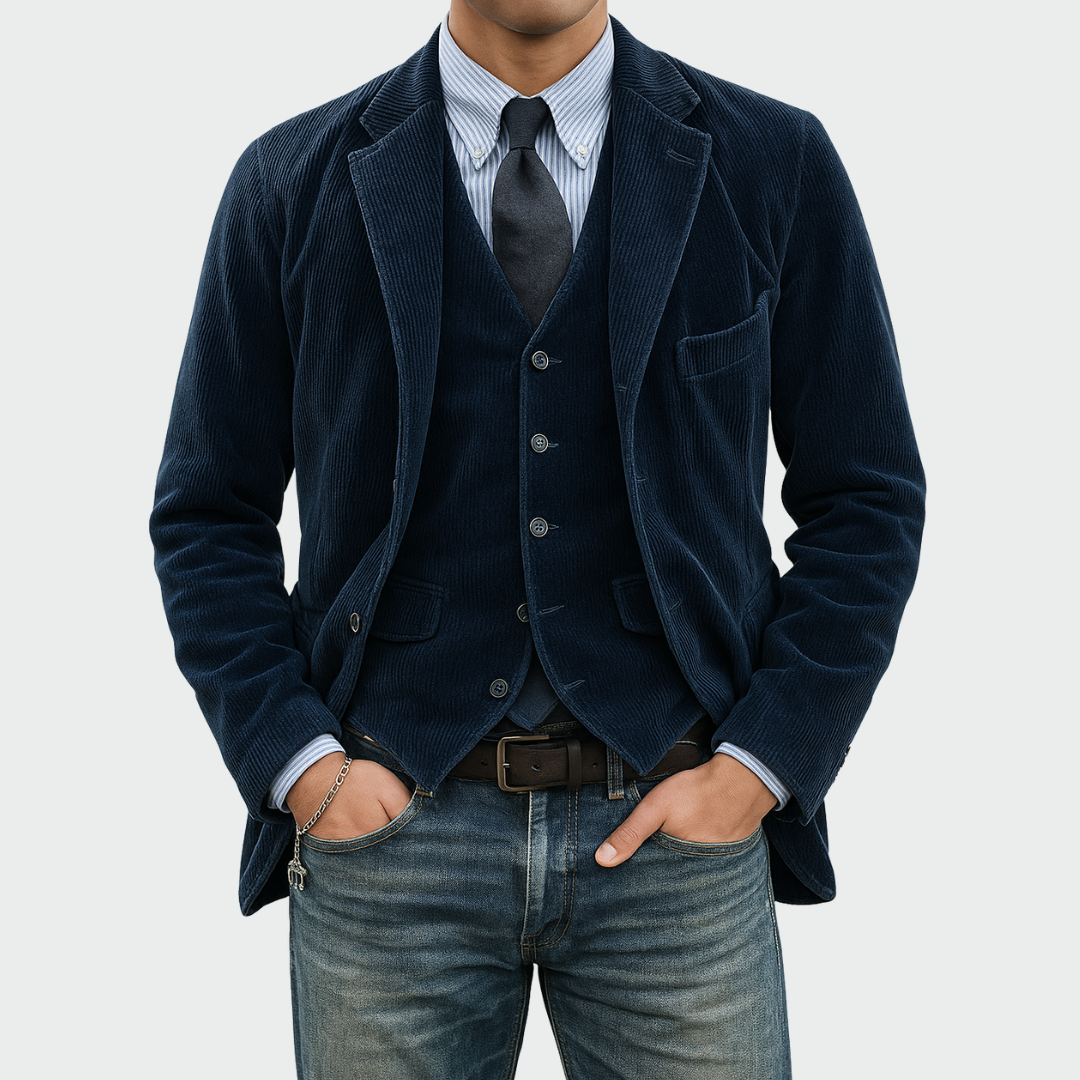 Adam | Refined Blazer & Waistcoat Set
