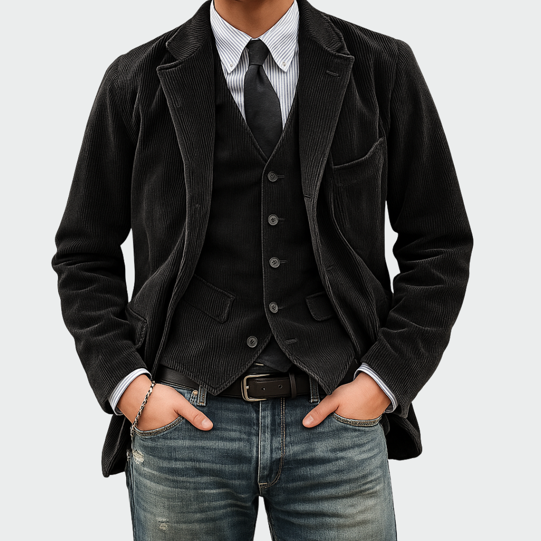 Manuel | Elegant Blazer and Vest Set