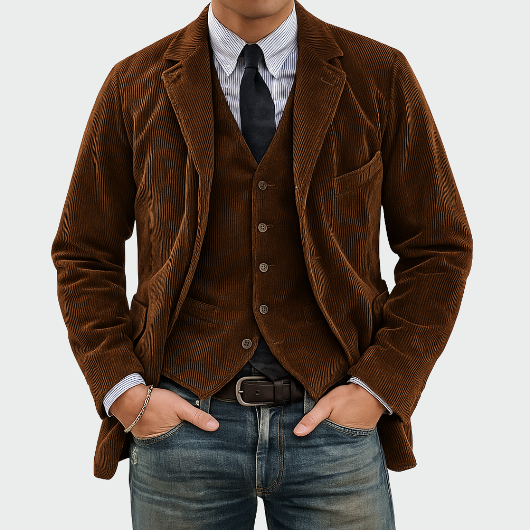 Adam | Refined Blazer & Waistcoat Set