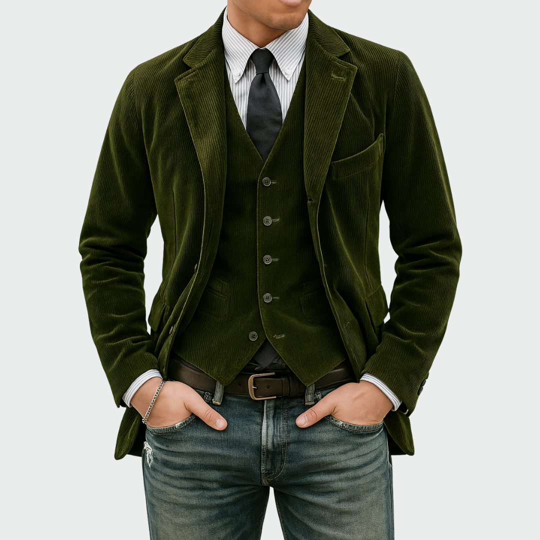 Manuel | Elegant Blazer and Vest Set