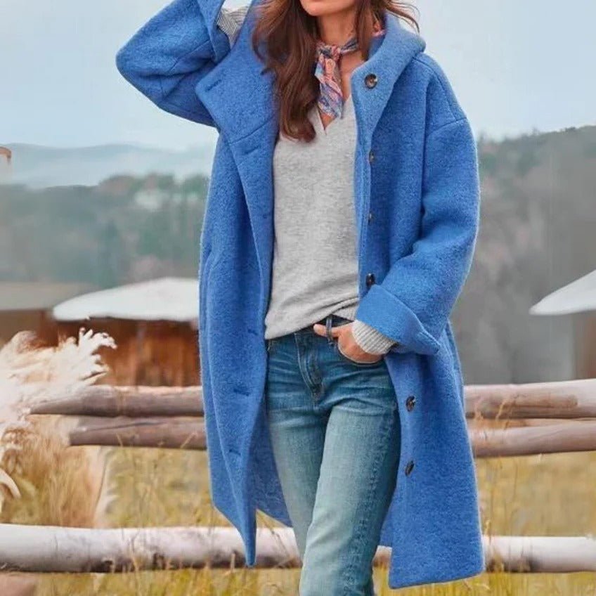 KARLA™ | Warm and Comfortable Wool Coat for Fall and Winter